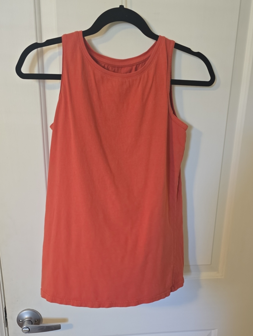 Pact Coral Sleeveless Tank Top